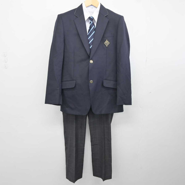 【中古】愛媛県 新居浜東高等学校 男子制服 4点 (ブレザー・シャツ・ズボン) sf042093 | 中古制服通販パレイド