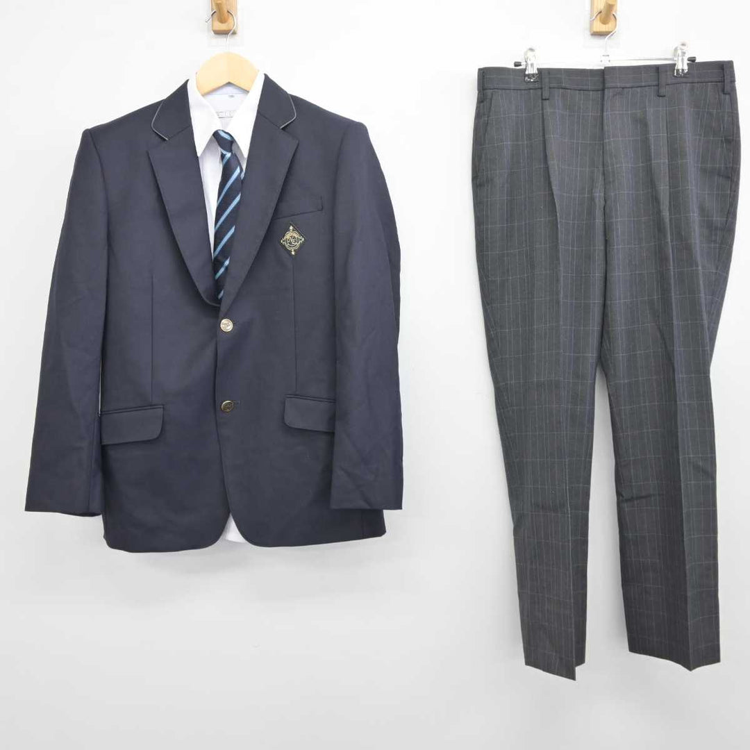 中古】愛媛県 新居浜東高等学校 男子制服 4点 (ブレザー・シャツ・ズボン) sf042093 | 中古制服通販パレイド