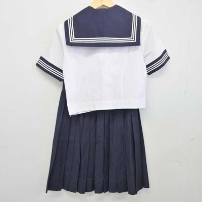 【中古】埼玉県 本庄高等学校 女子制服 3点 (セーラー服・スカート) sf042097