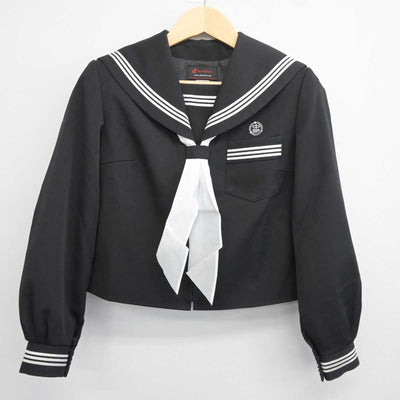 【中古】三重県 松阪市立中部中学校 女子制服 3点 (セーラー服・スカート) sf042098