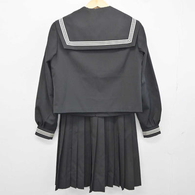 【中古】三重県 松阪市立中部中学校 女子制服 3点 (セーラー服・スカート) sf042099