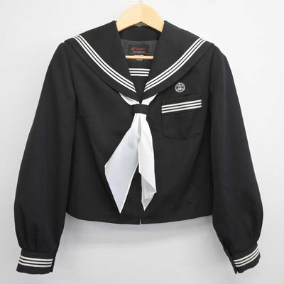 【中古】三重県 松阪市立中部中学校 女子制服 3点 (セーラー服・スカート) sf042099