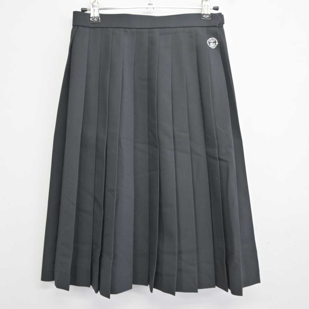 【中古】三重県 松阪市立中部中学校 女子制服 2点 (スカート・スカート) sf042100