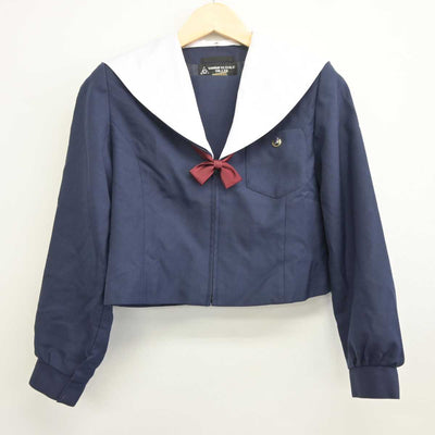 【中古】愛知県 尾北高等学校 女子制服 4点 (セーラー服・スカート) sf042109