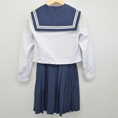 【中古】愛知県 尾北高等学校 女子制服 2点 (セーラー服・スカート) sf042110