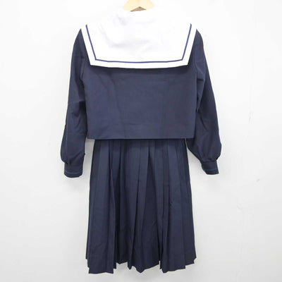 【中古】愛知県 西枇杷島中学校 女子制服 3点 (セーラー服・スカート) sf042113