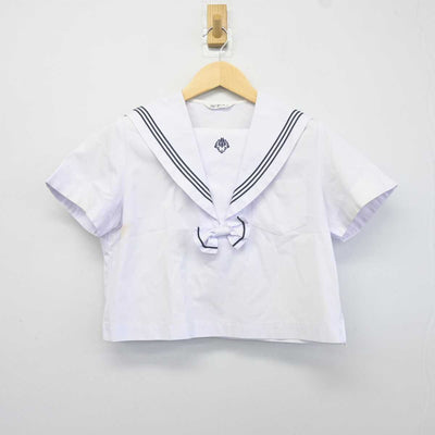 【中古】佐賀県 北茂安中学校 女子制服 2点 (セーラー服・シャツ) sf042118