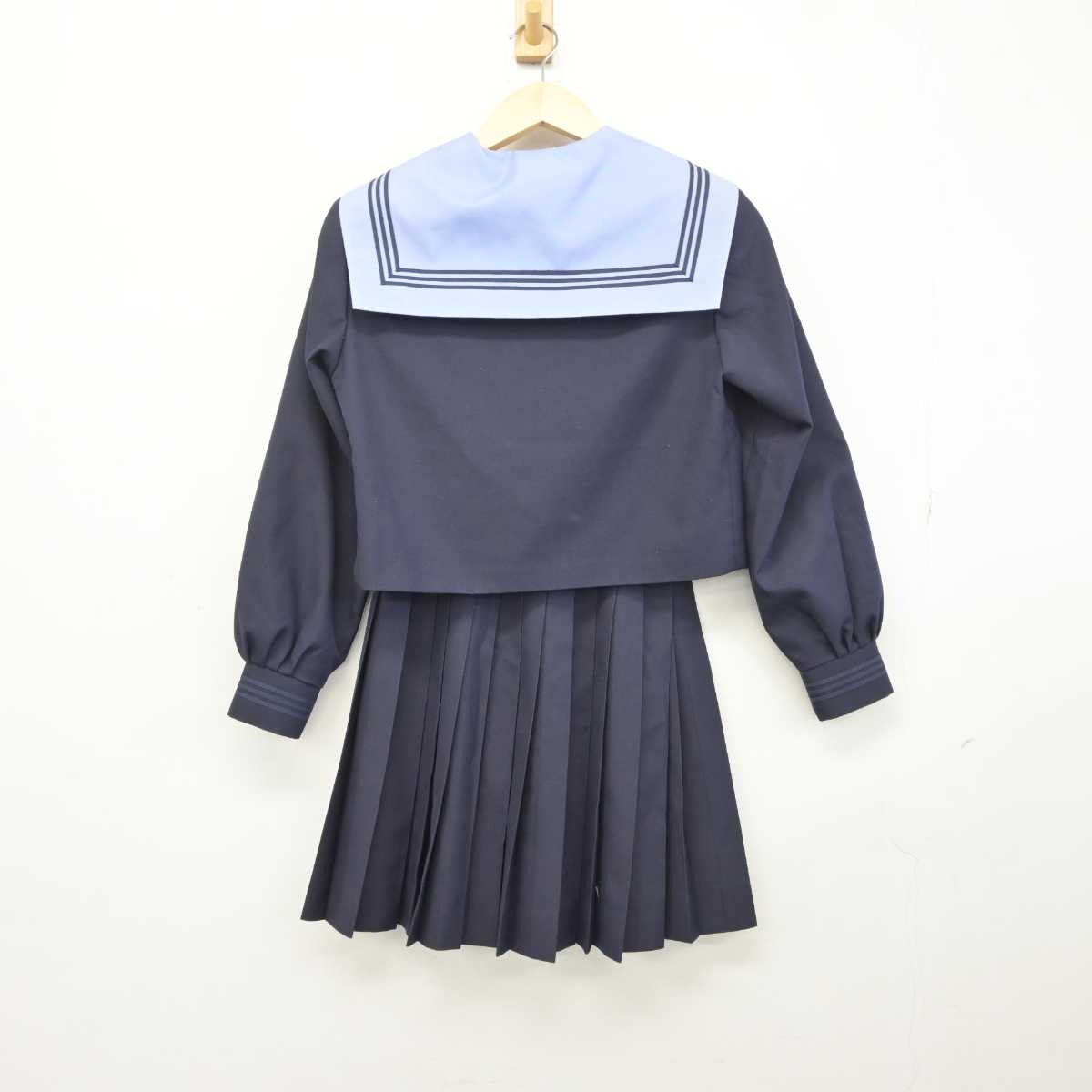 【中古】滋賀県 水口高等学校 女子制服 1点 (セーラー服・スカート) sf042120