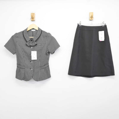 【中古】 事務服 女子制服 2点 (シャツ・スカート) sf042151