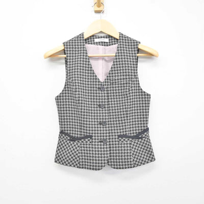 【中古】 事務服 女子制服 3点 (ベスト・ズボン) sf042154