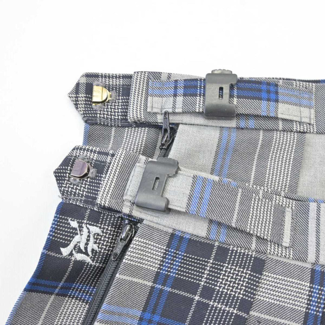 中古】茨城県 神栖高等学校 女子制服 4点 (ブレザー・スカート