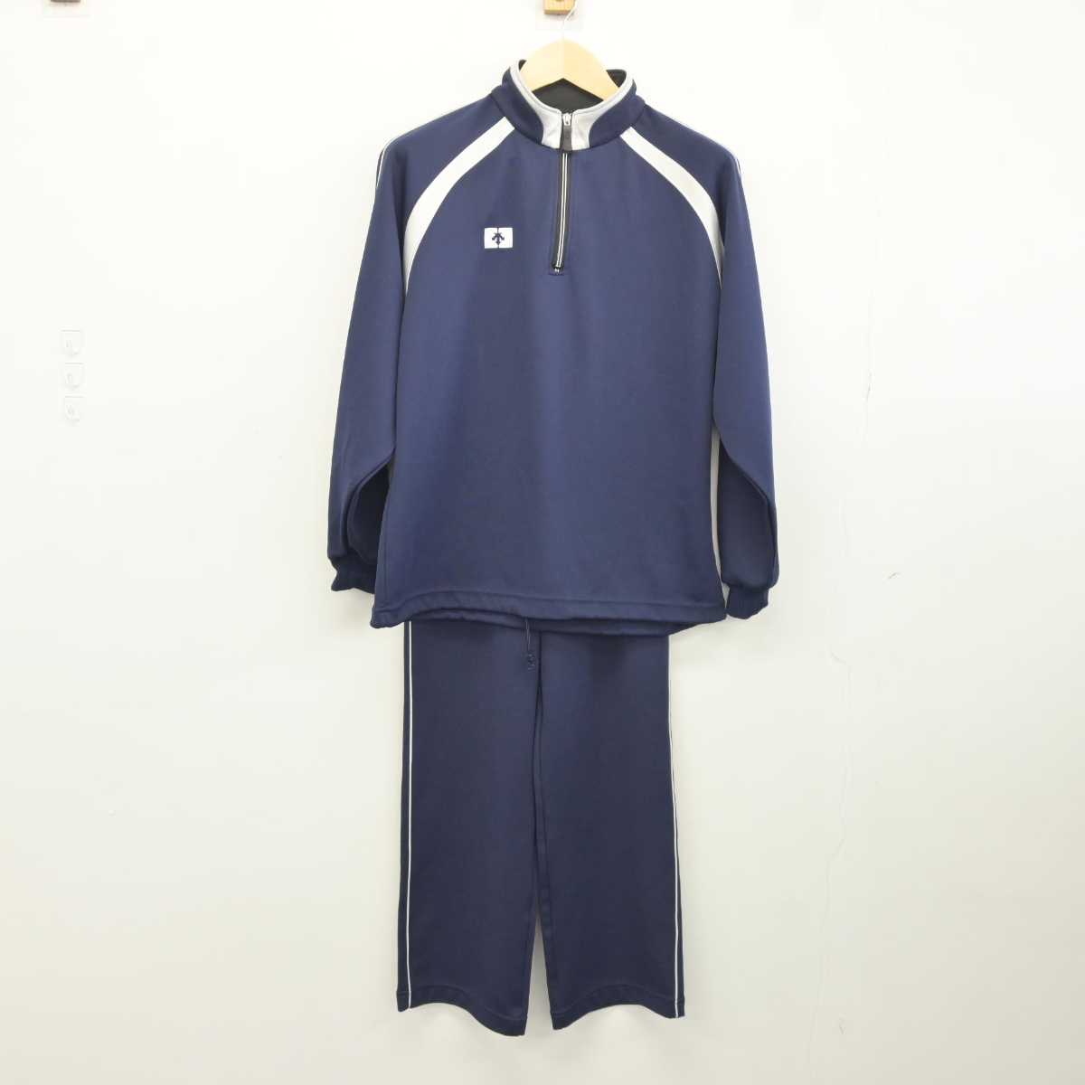 【中古】千葉県 柏特別支援学校 女子制服 2点 (ジャージ 上・ジャージ 下) sf042166