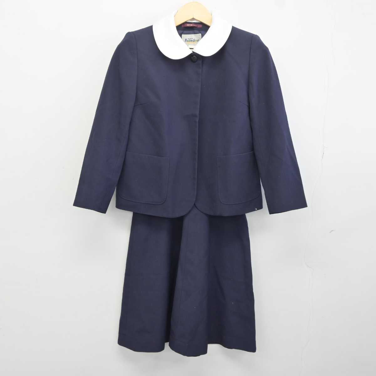 【中古】福島県 会津若松市立第五中学校 女子制服 3点 (ブレザー・シャツ・スカート) sf042175