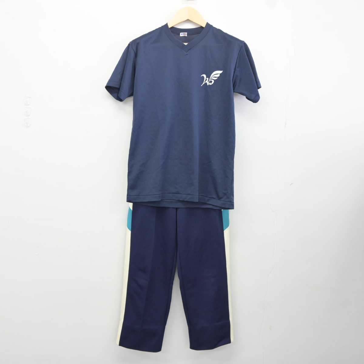 【中古】福島県 会津若松市立第五中学校 女子制服 3点 (ジャージ 上・体操服 上・ジャージ 下) sf042178