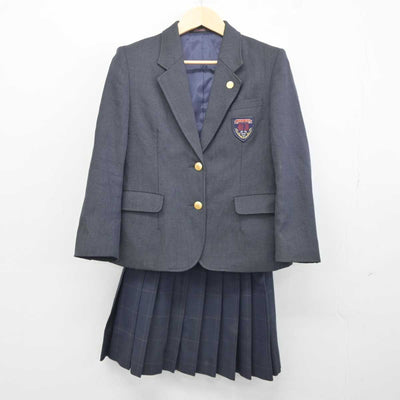 【中古】埼玉県 羽生実業高等学校 女子制服 2点 (ブレザー・スカート) sf042182