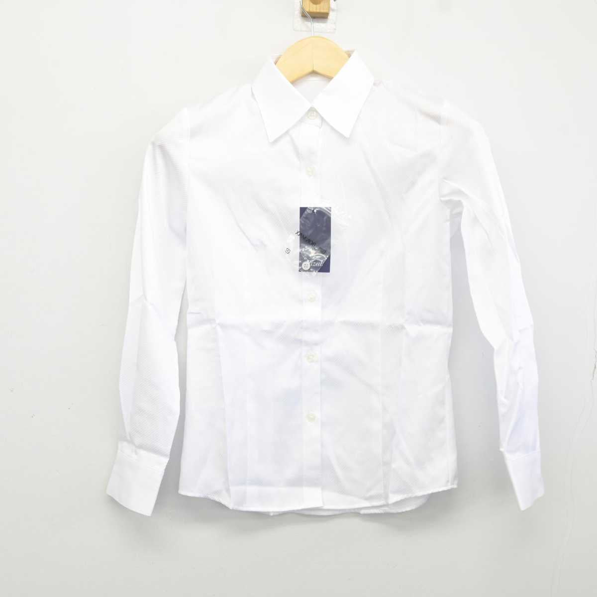 【中古】 自動車学校事務服 女子制服 3点 (ベスト・シャツ・ズボン) sf042185