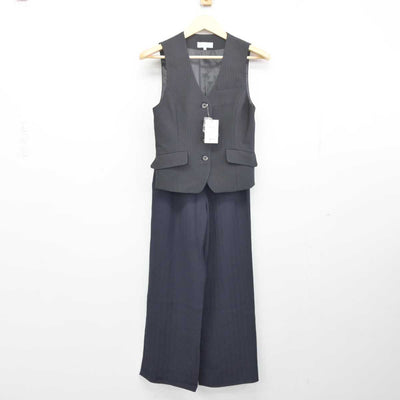 【中古】 自動車学校事務服 女子制服 2点 (ベスト・ズボン) sf042189