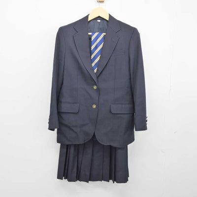 【中古】神奈川県 大和南高等学校 女子制服 4点 (ブレザー・スカート) sf042202