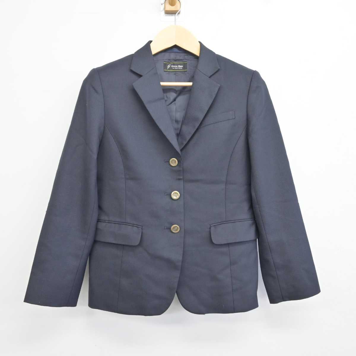 【中古】栃木県 高根沢高等学校 女子制服 3点 (ブレザー・スカート) sf042211