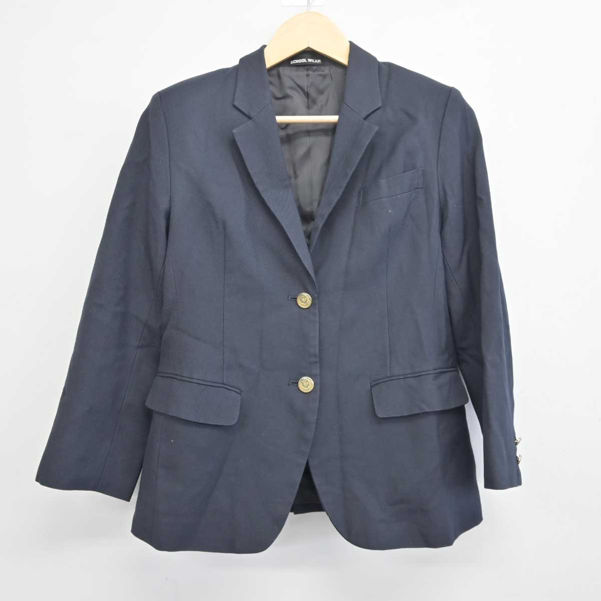 【中古】東京都 文京高等学校 女子制服 3点 (ブレザー・スカート) sf042227