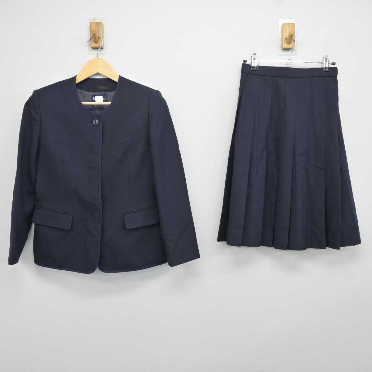 【中古】東京都 白鴎高等学校 女子制服 2点 (ブレザー・スカート) sf042230