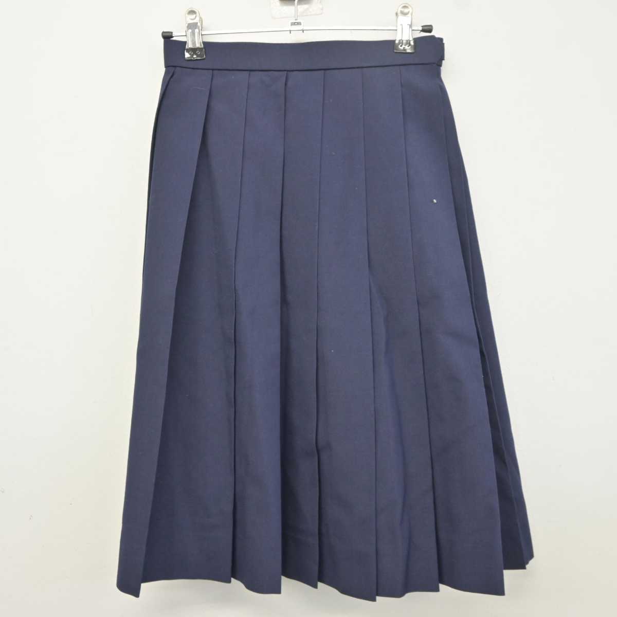 【中古】東京都 白鴎高等学校 女子制服 3点 (ベスト・シャツ・スカート) sf042231