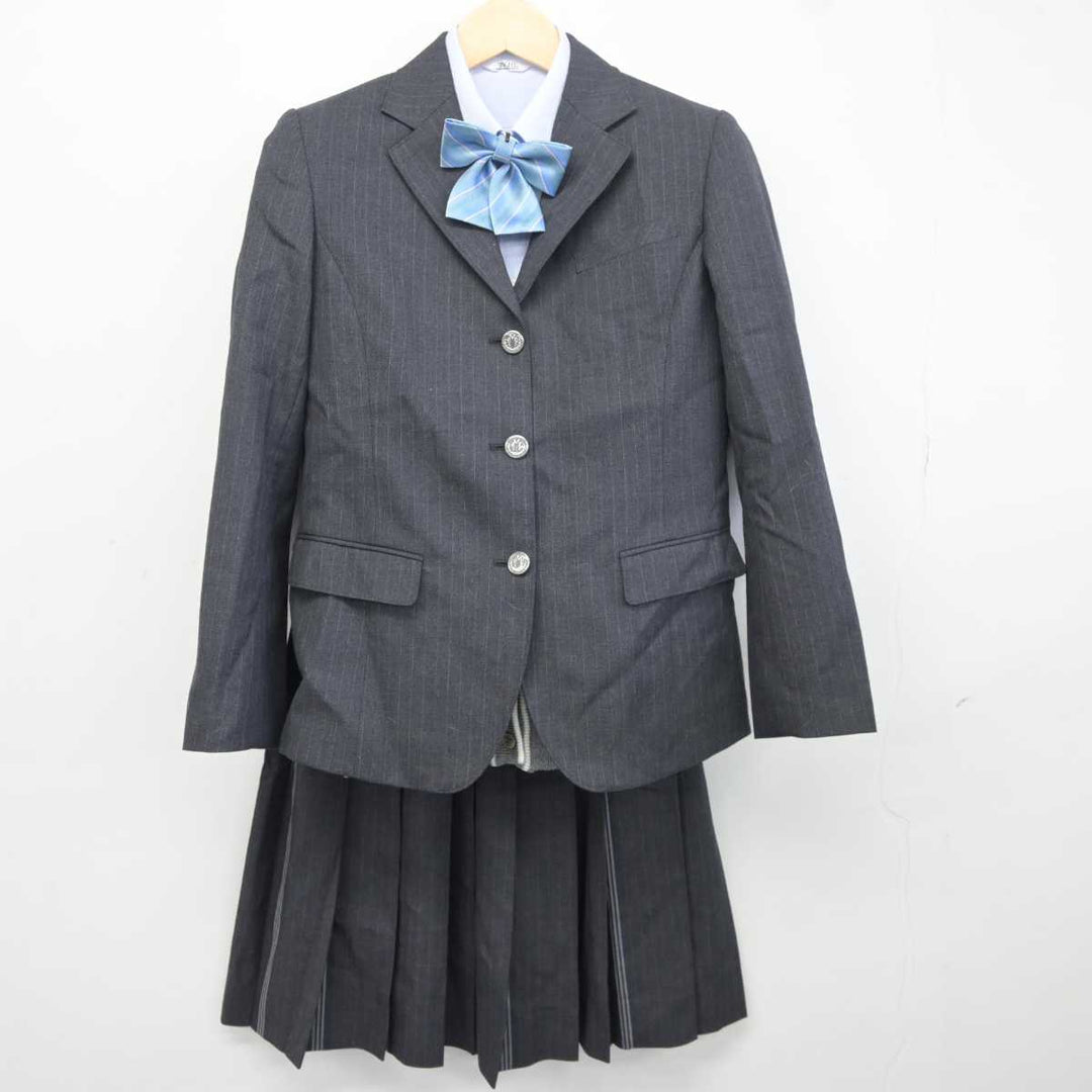 【中古】三重県 四日市メリノール学院高等学校 女子制服 5点 (ブレザー・ニット・シャツ・スカート) sf042236 | 中古制服通販パレイド