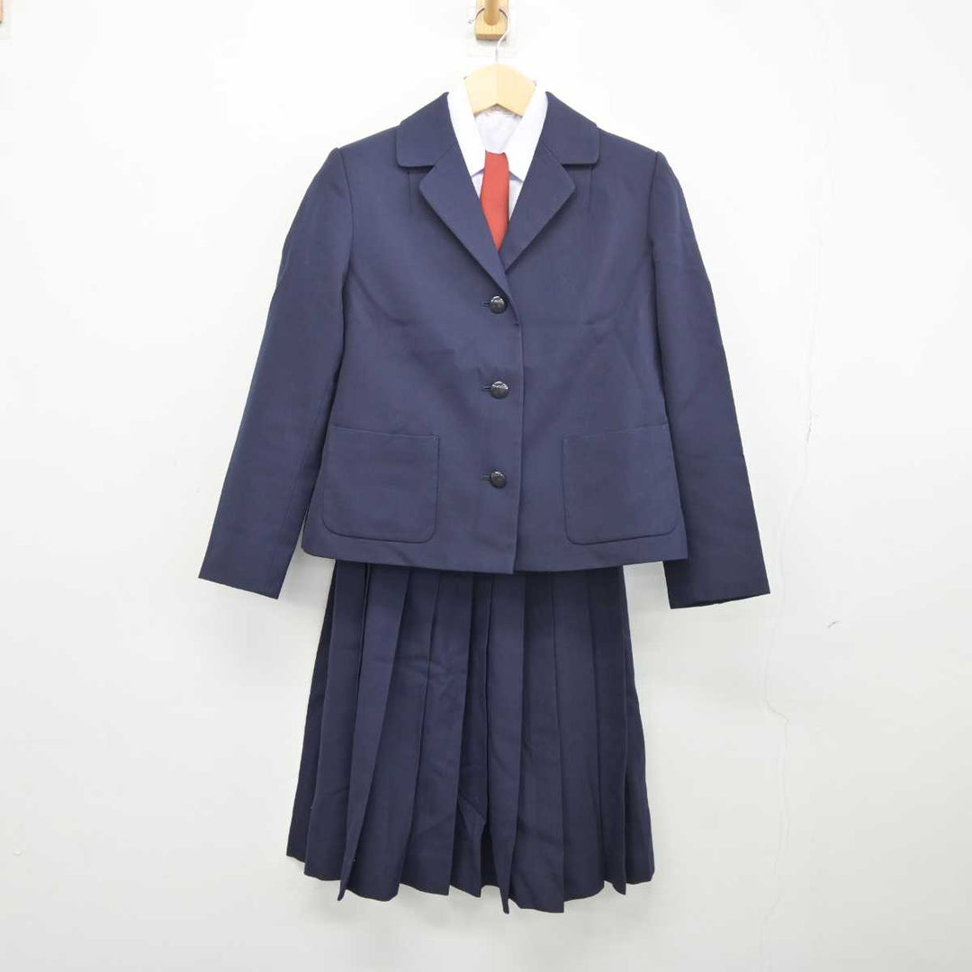 【中古】新潟県 新潟商業高等学校 女子制服 4点 (ブレザー・シャツ・スカート) sf042256 | 中古制服通販パレイド