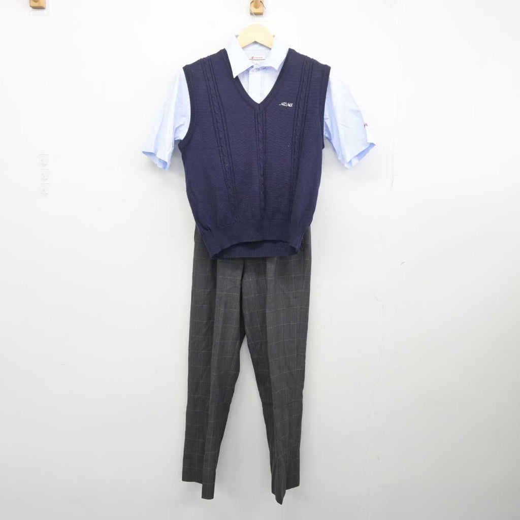 松山工業高校 制服ワイシャツ 長袖半袖6枚セット（男子用） - 愛媛県の 