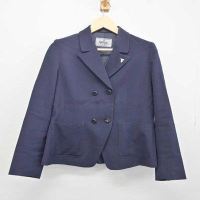 【中古】千葉県 千葉商業高等学校 女子制服 5点 (ブレザー・ベスト・スカート) sf042283