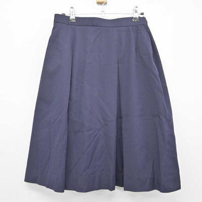 【中古】千葉県 千葉商業高等学校 女子制服 3点 (ベスト・スカート) sf042284