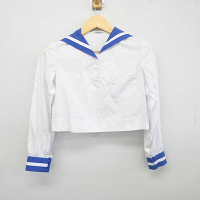 【中古】熊本県 熊本県立第一高等学校 女子制服 2点 (セーラー服・スカート) sf042300