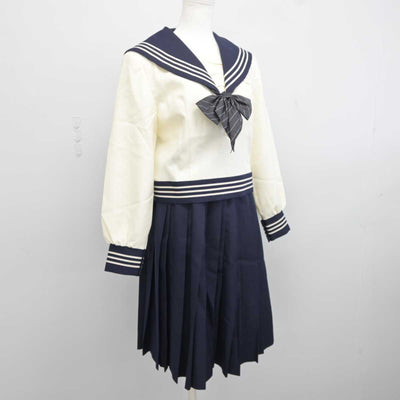 【中古】東京都 原宿外苑中学校 女子制服 3点 (セーラー服・スカート) sf042306