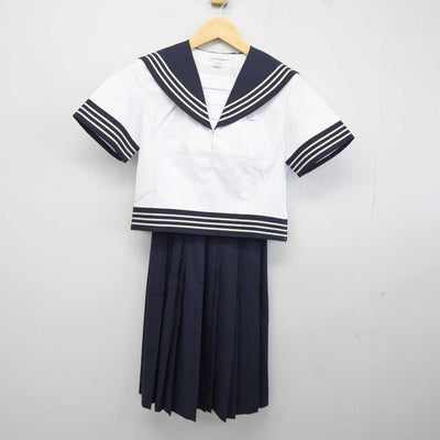 【中古】東京都 原宿外苑中学校 女子制服 3点 (セーラー服・スカート) sf042307