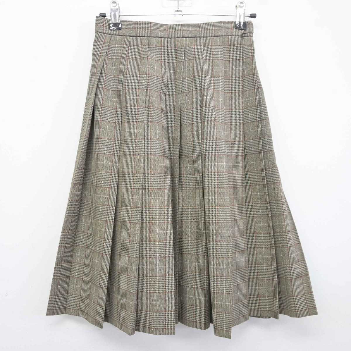 【中古】愛知県 半田商業高等学校 女子制服 5点 (ブレザー・シャツ・ニット・スカート) sf042319