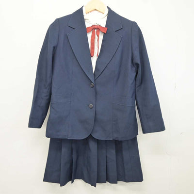 【中古】愛知県 春日井西高等学校 女子制服 4点 (ブレザー・シャツ・スカート) sf042326