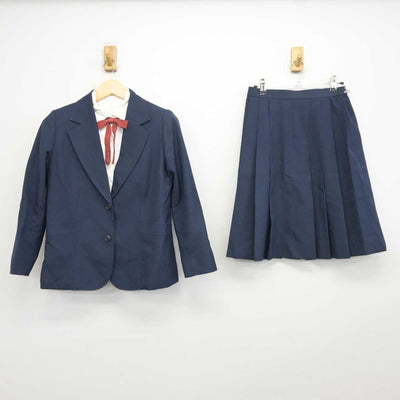 【中古】愛知県 春日井西高等学校 女子制服 4点 (ブレザー・シャツ・スカート) sf042326