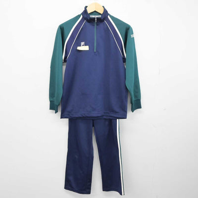 【中古】高知県 高知国際中学校 女子制服 2点 (ジャージ 上・ジャージ 下) sf042347