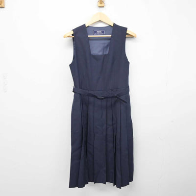 【中古】茨城県 永山中学校  女子制服 3点 (セーラー服・ジャンパースカート) sf042352