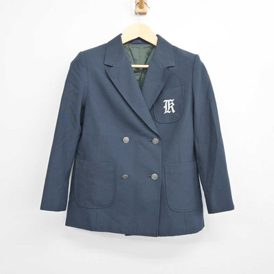 【中古】栃木県 河内中学校 女子制服 2点 (ブレザー・スカート) sf042357