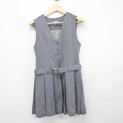 【中古】大阪府 大阪女学院高等学校 女子制服 3点 (ブレザー・ニット・ジャンパースカート) sf042360