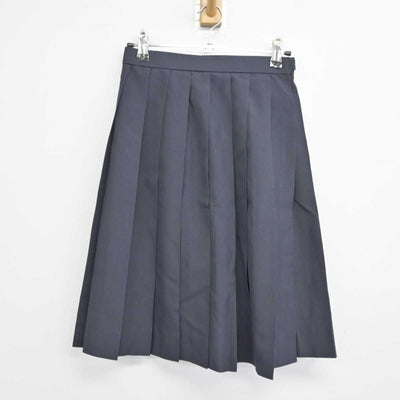 【中古】埼玉県 大宮南高等学校 女子制服 3点 (ニットベスト・シャツ・スカート) sf042374