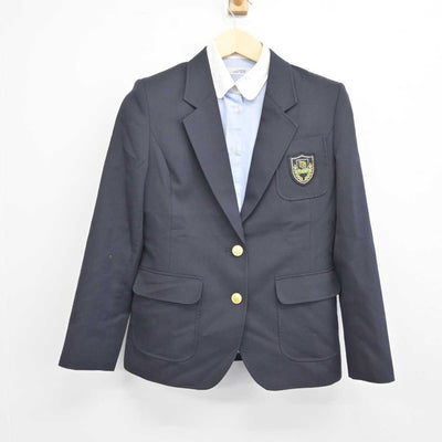 【中古】東京都 豊島学院高等学校 女子制服 2点 (ブレザー・シャツ) sf042382