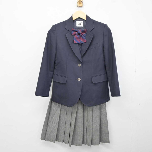 【中古】東京都 桜川中学校 女子制服 4点 (ブレザー・ニットベスト・スカート) sf042387 | 中古制服通販パレイド