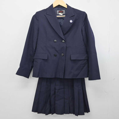 【中古】神奈川県 横浜平沼高等学校 女子制服 3点 (ブレザー・スカート) sf042395