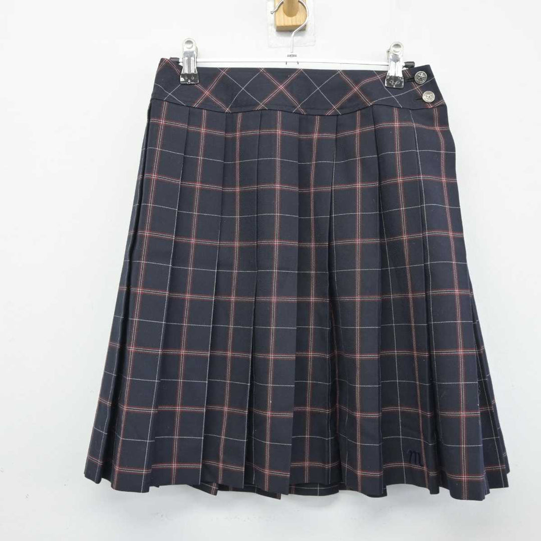 【中古】新潟県 新潟明訓高等学校 女子制服 5点 (ブレザー・ニット・スカート) sf042397