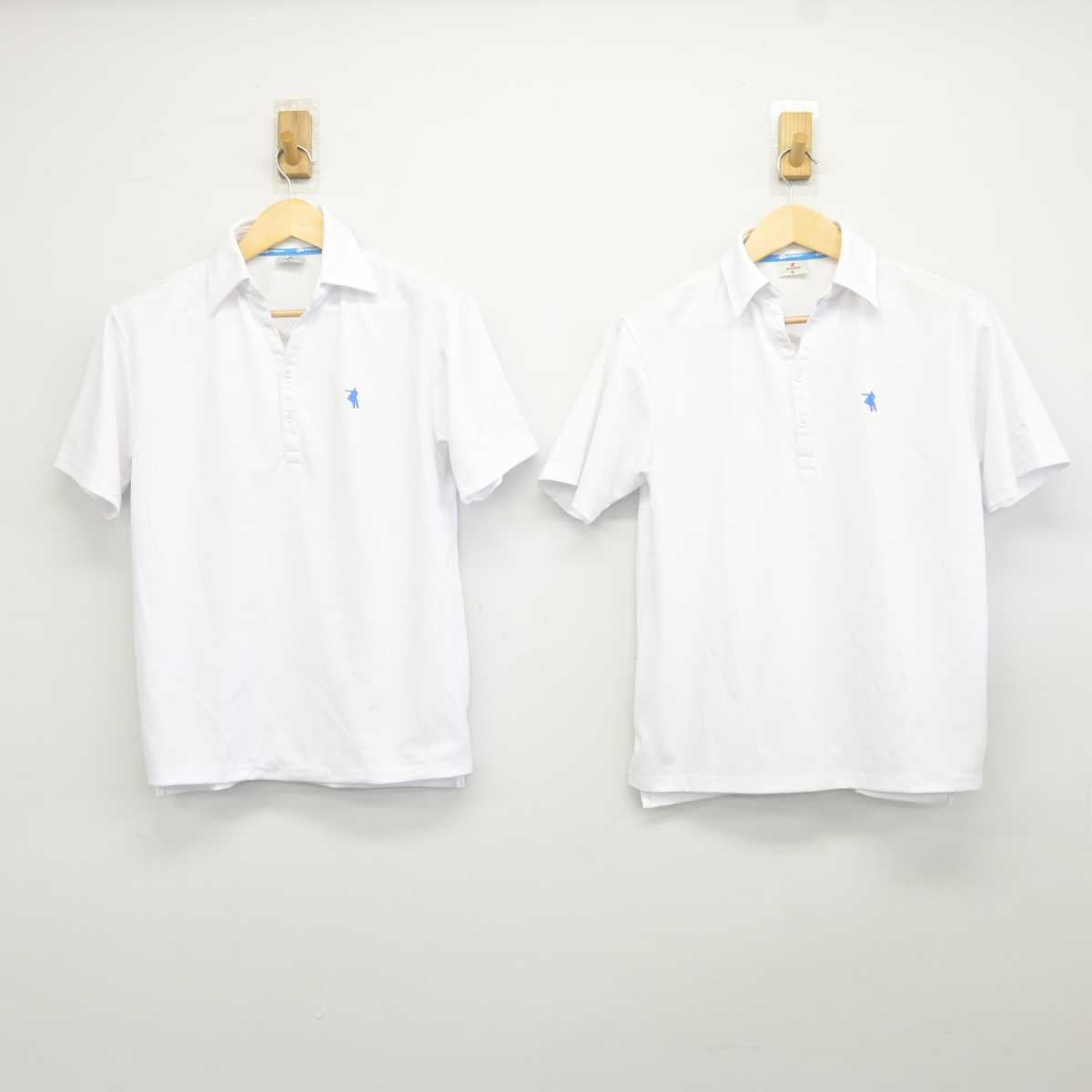 【中古】 クラーク記念国際高等学校 男子制服 2点 (シャツ) sf042407