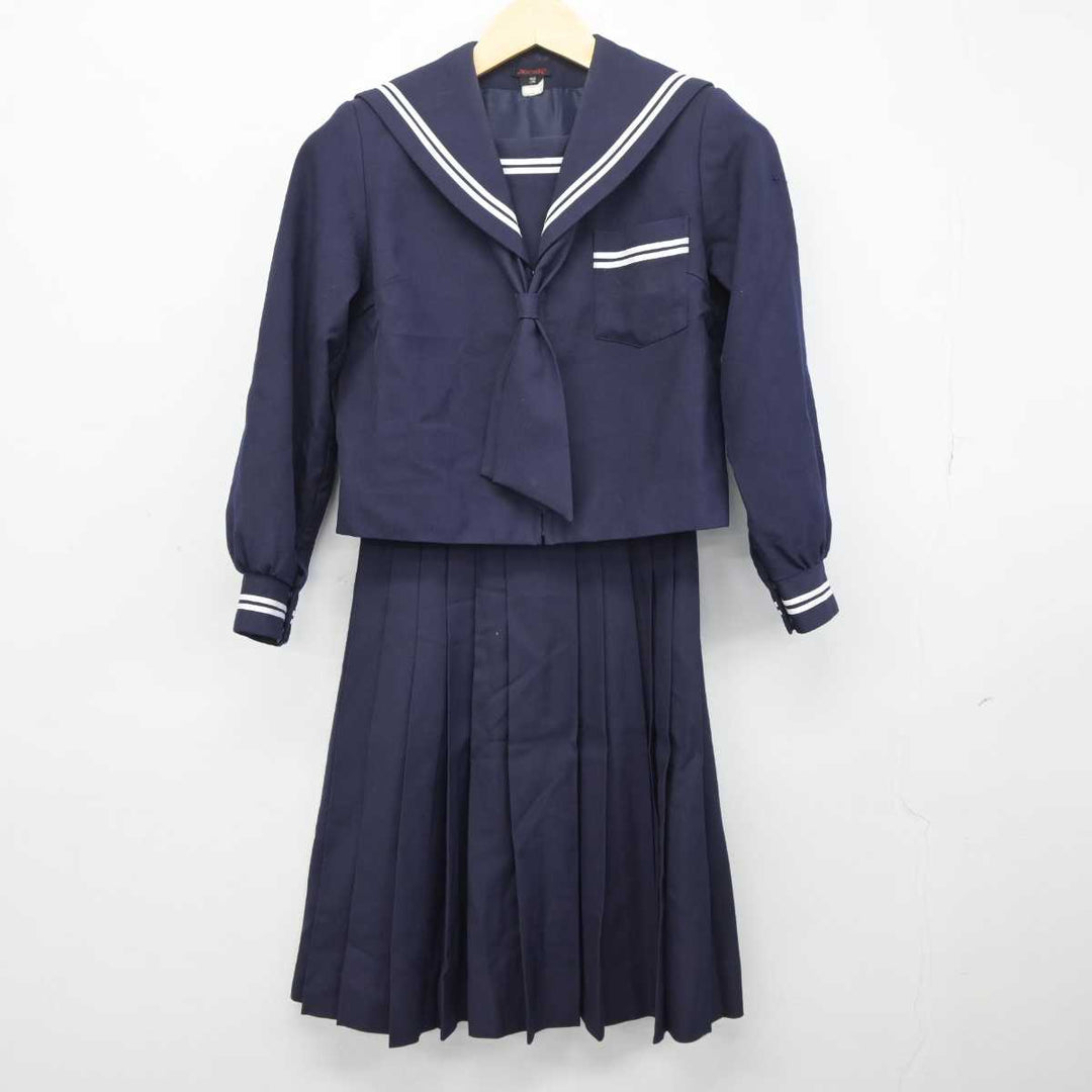 中古】静岡県 富士宮市立第二中学校 女子制服 3点 (セーラー服・スカート) sf042413 | 中古制服通販パレイド