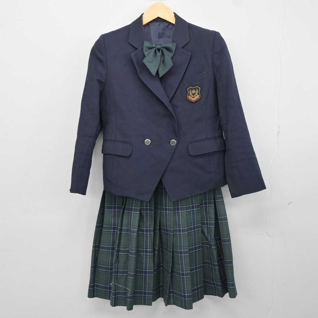 中古】福岡県 宇美商業高等学校 女子制服 4点 (ブレザー・スカート) sf042416 | 中古制服通販パレイド