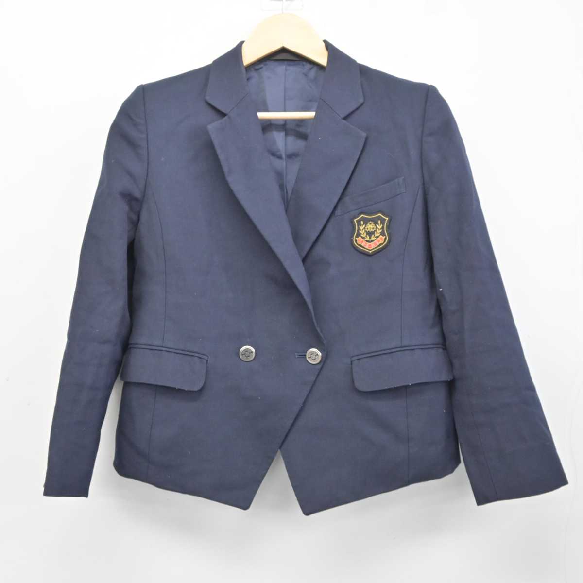 【中古】福岡県 宇美商業高等学校 女子制服 4点 (ブレザー・スカート) sf042416